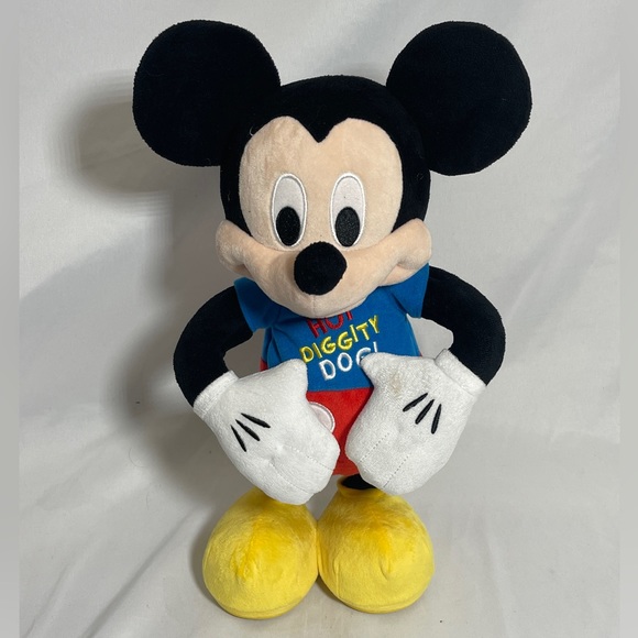 Mickey Mouse Clubhouse Hot Diggity Dog Dance And Play Plush Electronic Toy - Picture 1 of 4